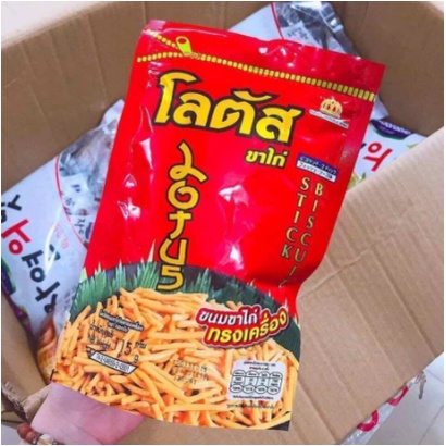 Bim Que Stick Biscuit đỏ 110g Thái Lan