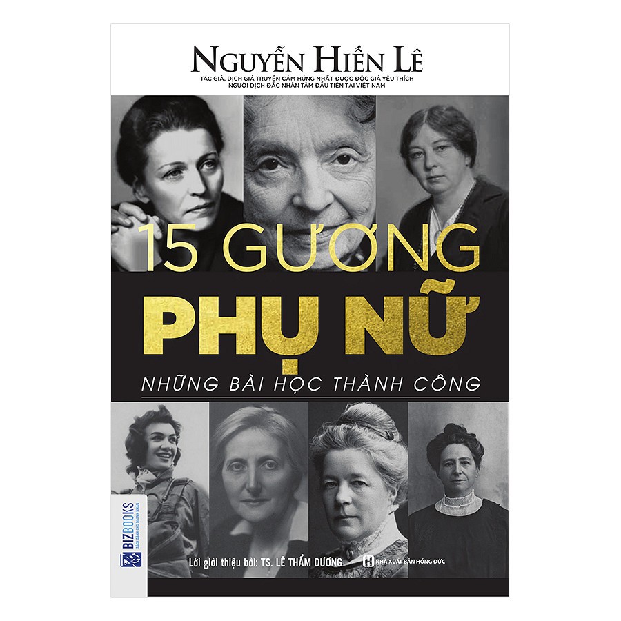 Cuốn sách 15 gương phụ nữ - những bài học thành công - nguyễn hiến lê