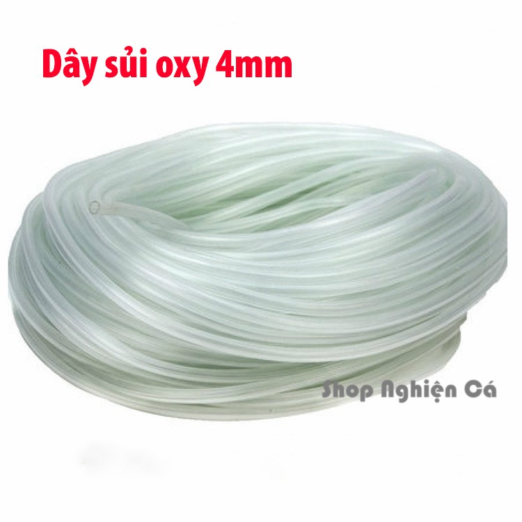 1m Dây sủi 4 Li cho máy sủi Oxy hồ cá cảnh