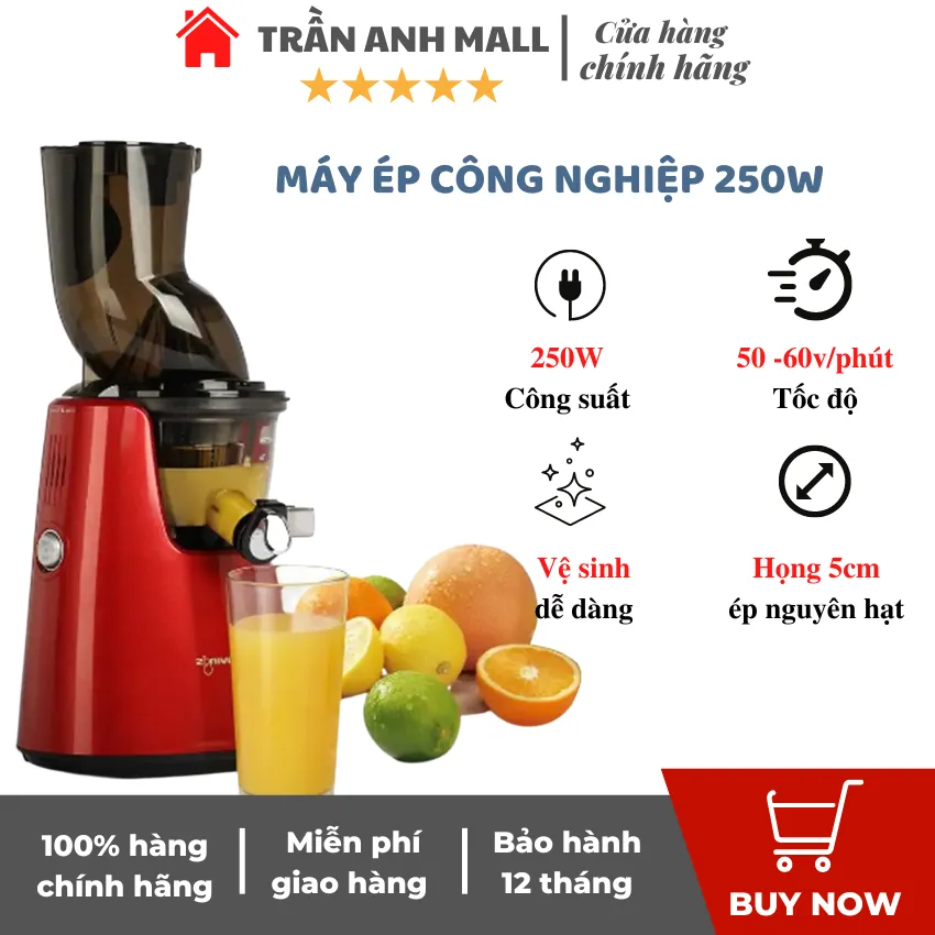 Máy ép trái cây, máy ép chậm, máy ép, ép chậm - Máy ép chậm mini Rapido RSJ120 - Công Nghệ Đức ép được tất cả các loại hoa quả, ép kiệt bã - Vệ sinh dễ dàng- Dung tích 120ml - Động cơ DC siêu êm - Bảo hành chính hãng 12 tháng