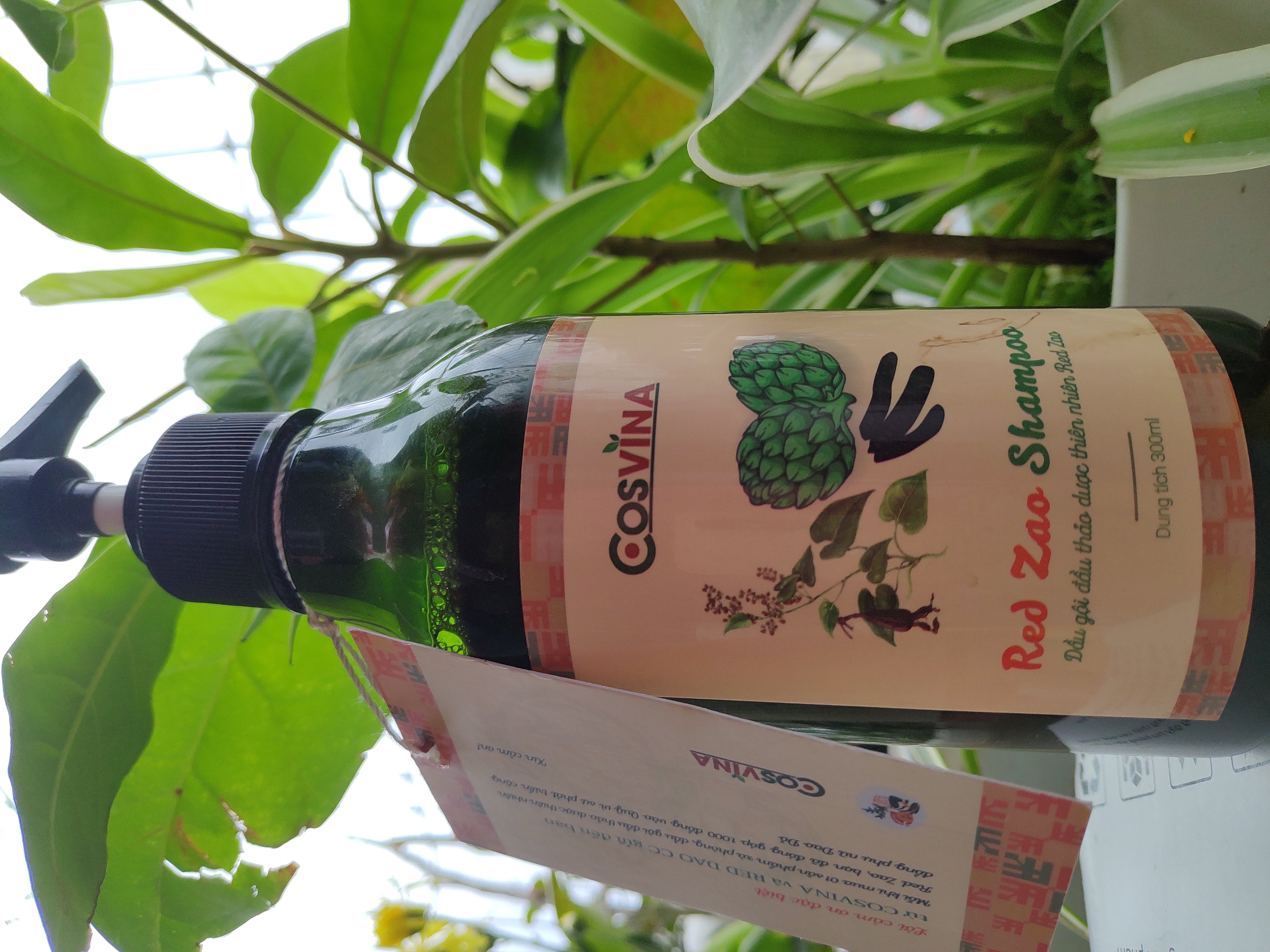 Dầu gội thảo dược Dao Đỏ - Sapa