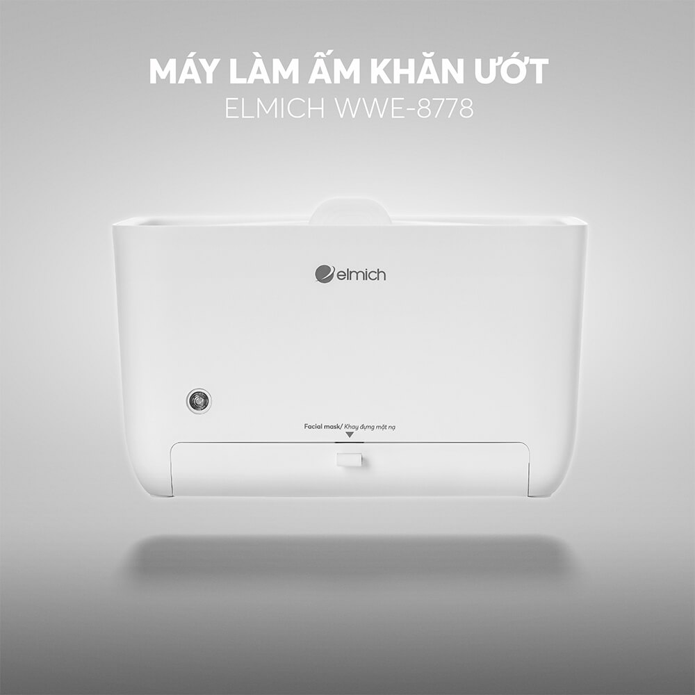 (Chỉ 15-17.04)Máy làm ấm khăn ướt Elmich Babycare WWE-8778