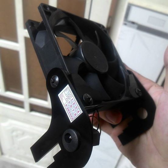 Quạt DIY đơn, đôi và ba cánh làm mát cho hồ thủy sinh có chuyển cáp độ gió
