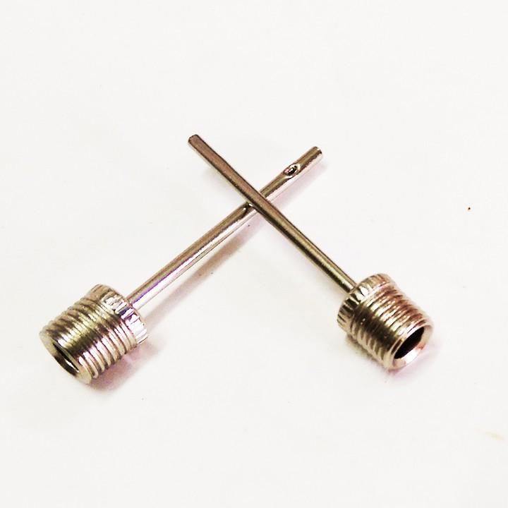 Combo kim bơm bóng và lưới đựng bóng