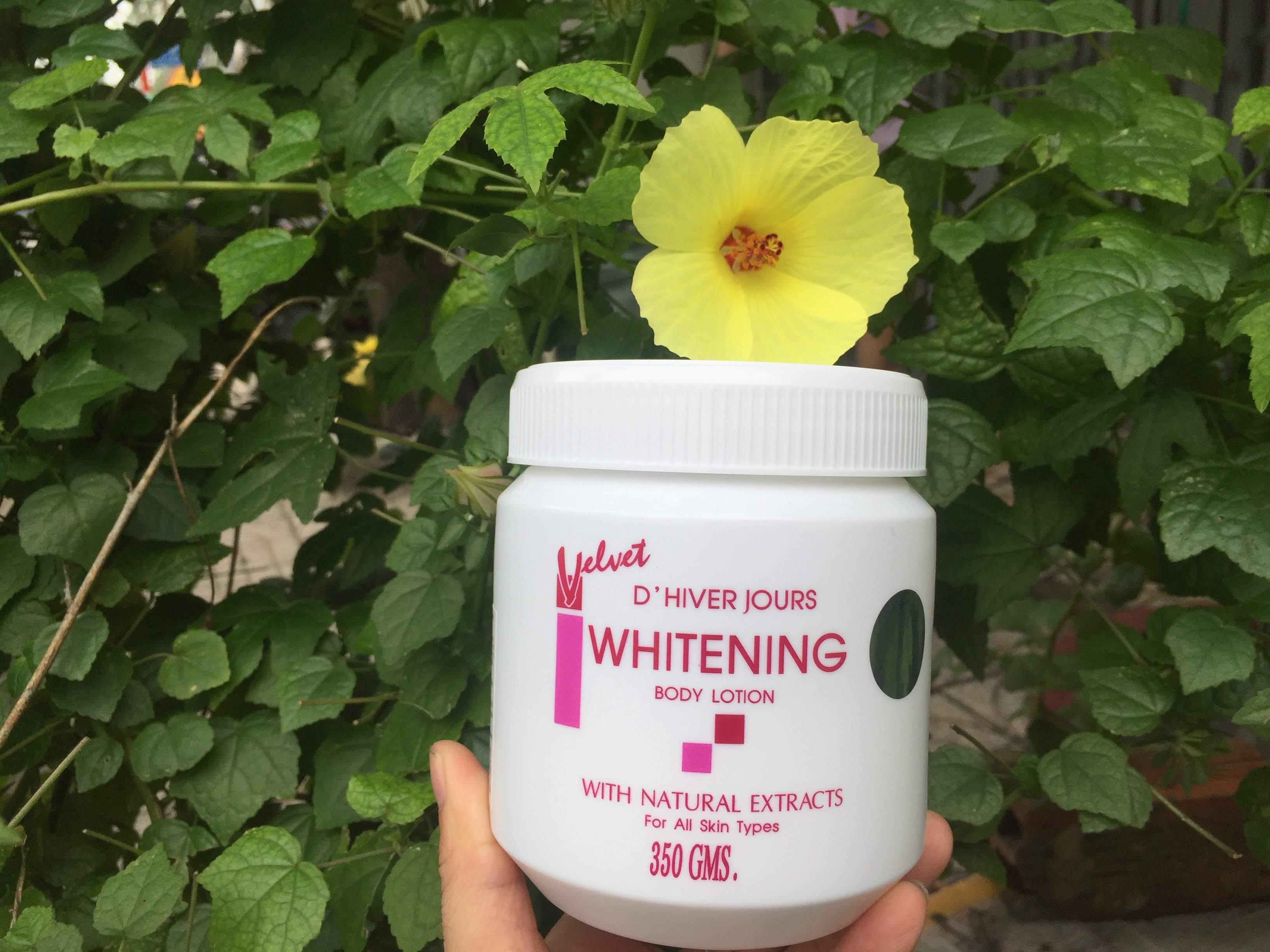 Kem dưỡng trắng da Body ngày đêm Velvet DHIVER JOURS Whitening Body Lotion 350 gram