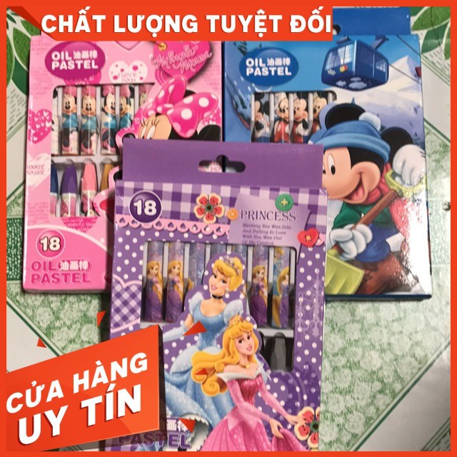 Sáp dầu pastel 18 màu