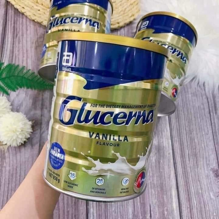 Sữa Glucerna 850g hương Vani