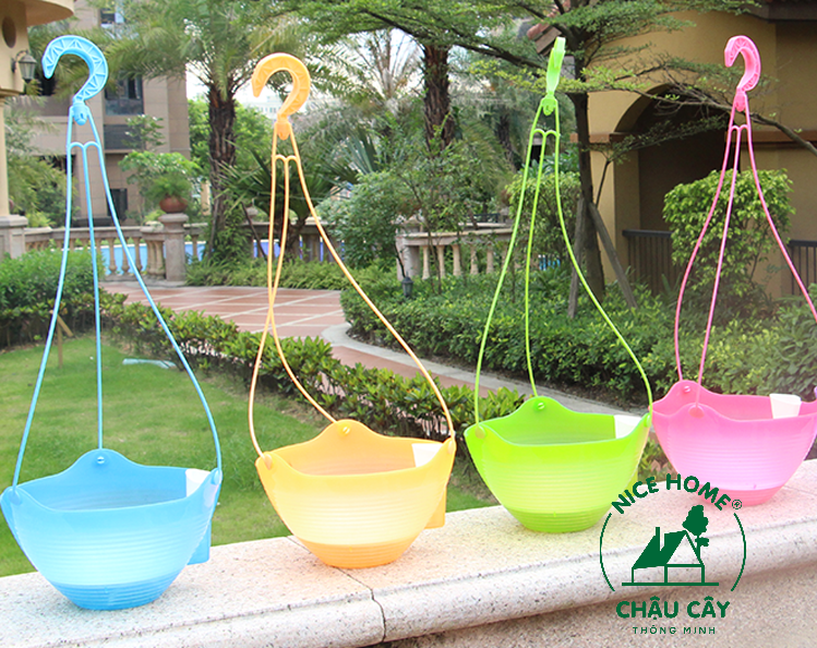 Chậu cây tự dưỡng thông minh- K02