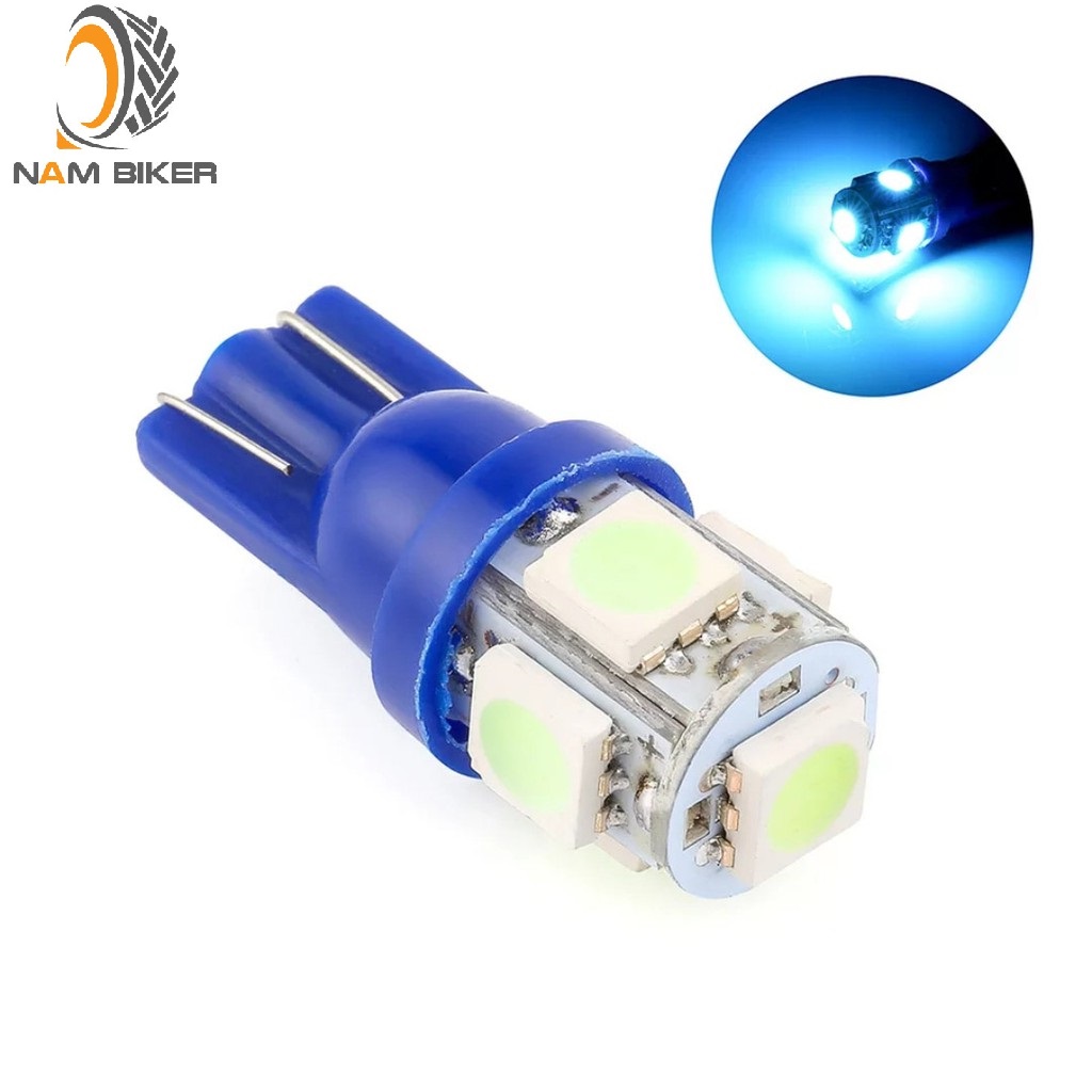 Nambiker - đèn led xi nhan demi 5 tim xe máy chân t5