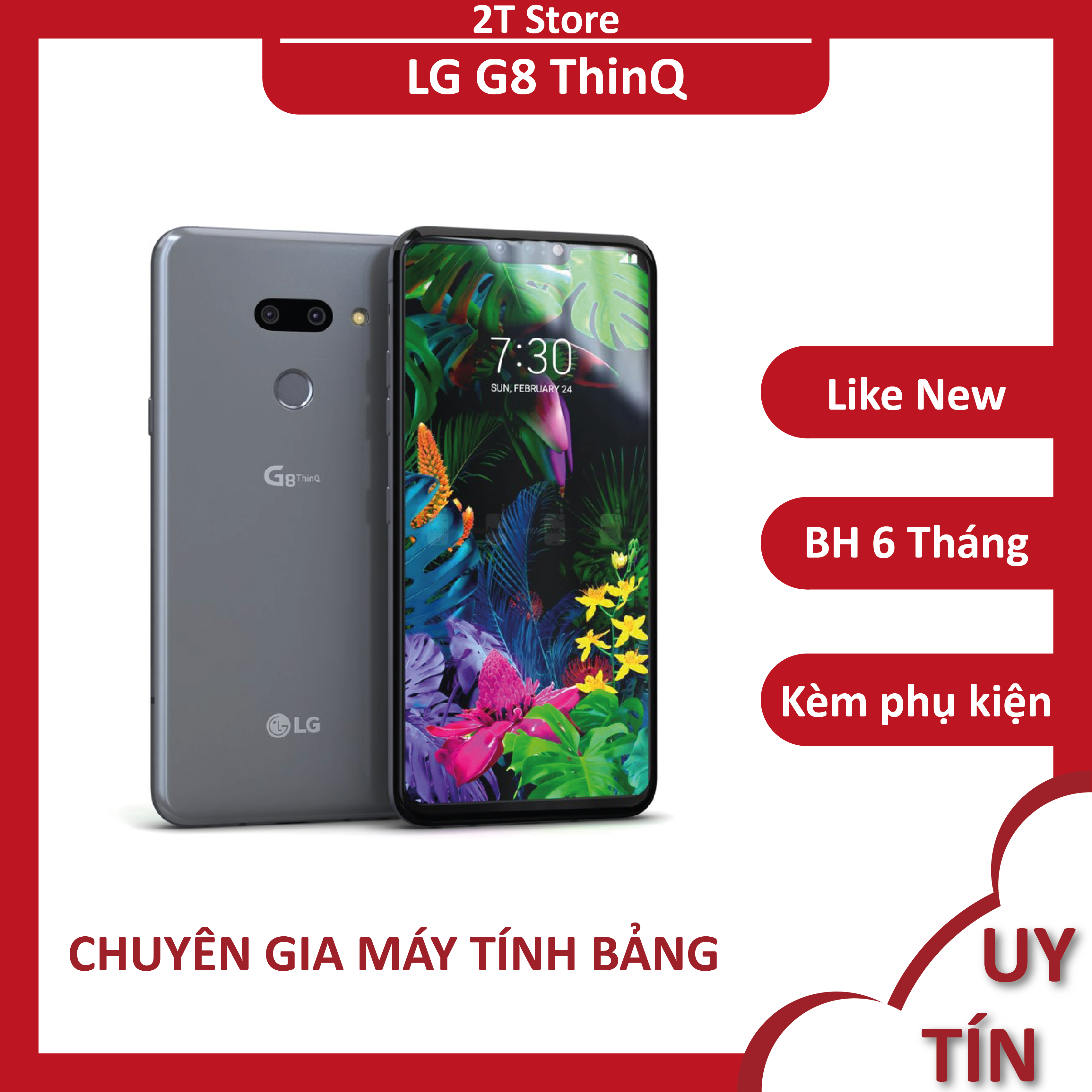 Điện thoại lg g8 thinq màn 3k chip snap 855 chiến game ngon