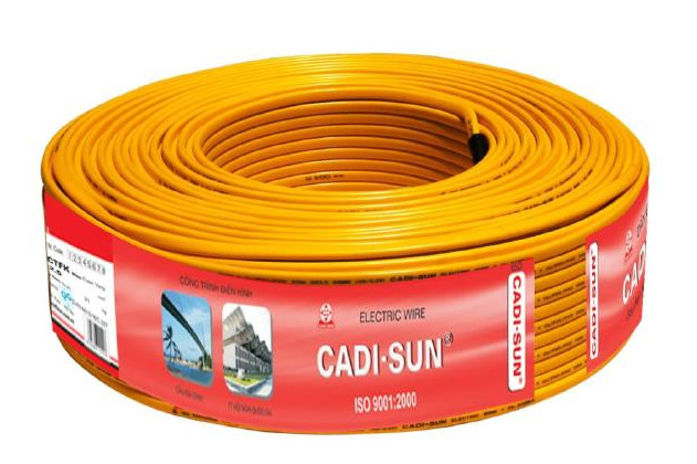 Dây điện đôi dẹt cadisun các loại hàng chính hãng cu/pvc/pvc 2x0,75/ 2x1.0/ 2x1.5 / 2x2,5 / 2x4 - bán nguyên cuộn