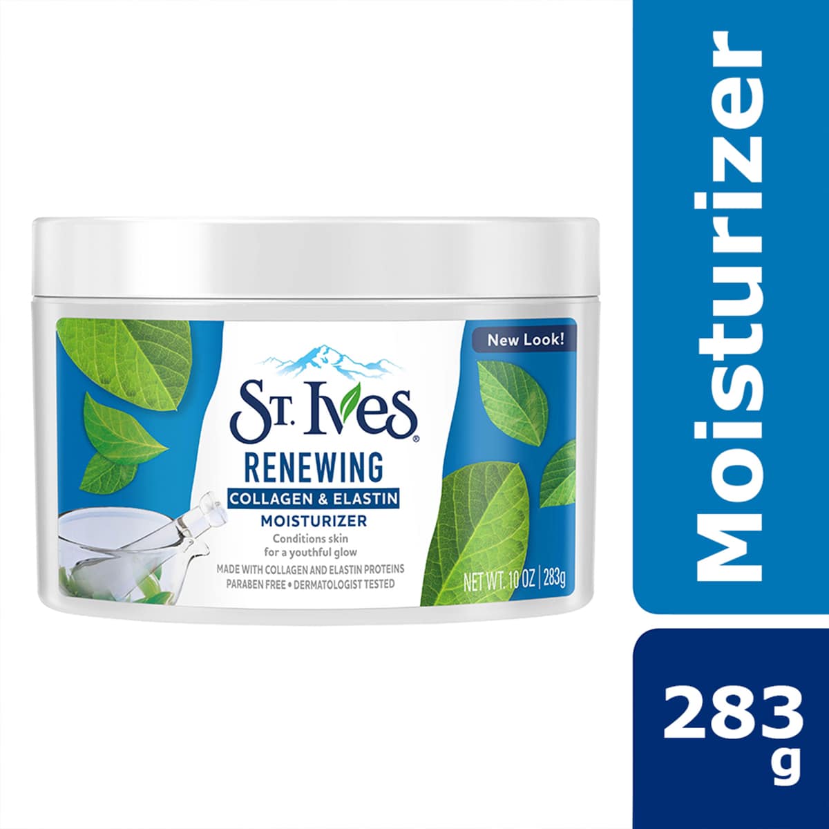 Kem Dưỡng Ẩm cho mặt & cổ St.Ives St.Ives Skin Renewing Collagen & Elastin Moisturizer 283g Unilever Mỹ