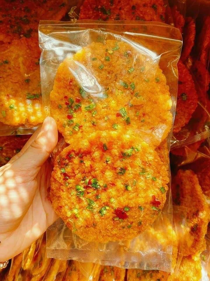 Cơm cháy mỡ hành 100g- siêu ngon- đậm vị - rap food