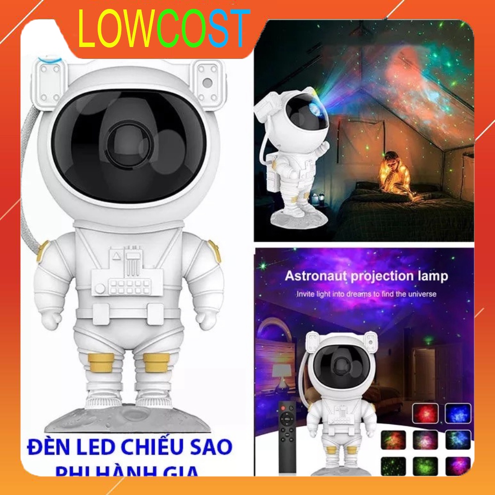 Đèn laser phi hành gia, đèn đi cảnh chiếu sao bầu trời galaxy thiên hà - mẫu mới 2023