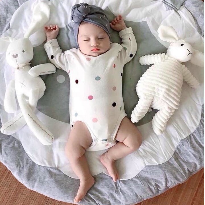Thú bông cho bé, cừu bông trắng.siêu dễ thương,có 3 size : 25cm - 30cm - 40cm