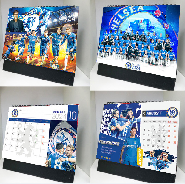 Lịch để bàn Chelsea 2024