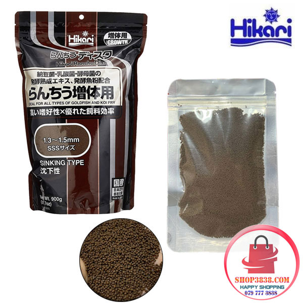 Thức Ăn Cám Cho Cá Vàng Saki-Hikari Tăng Trọng Vượt Trội Ranchu Disc