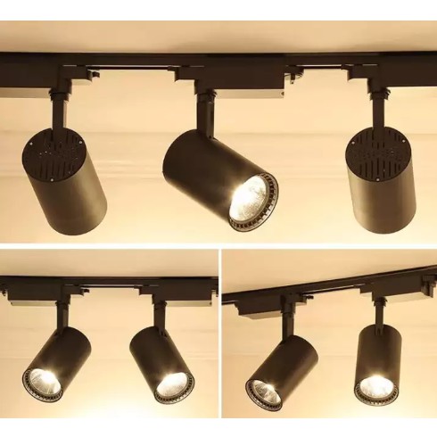 Đèn Rọi Ray COB 20W Cao Cấp Giá Rẻ Sập Sàn Ánh Sáng Vàng