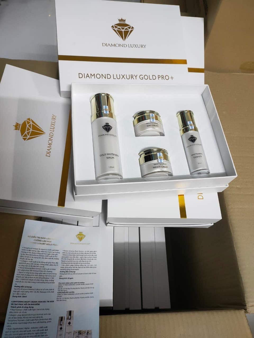 Bộ 4 diamond luxury gold pro +