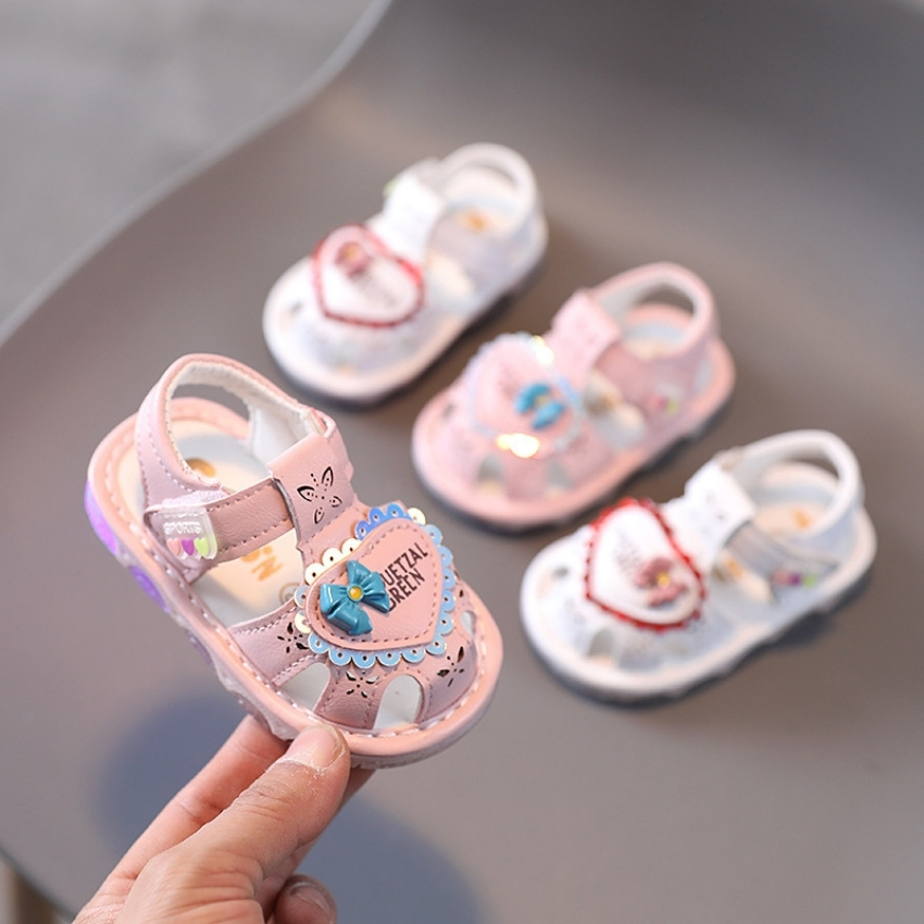 Giày Tập Đi Em Bé Có Đèn SIze 15-19 KX2021-1