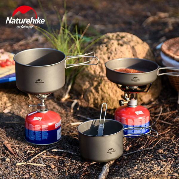 Chảo dã ngoại titanium naturehike nh18t010-a
