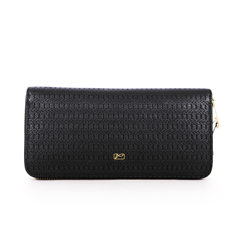 Ví nam dài khóa kéo valentino creations - lsa-230061-blk