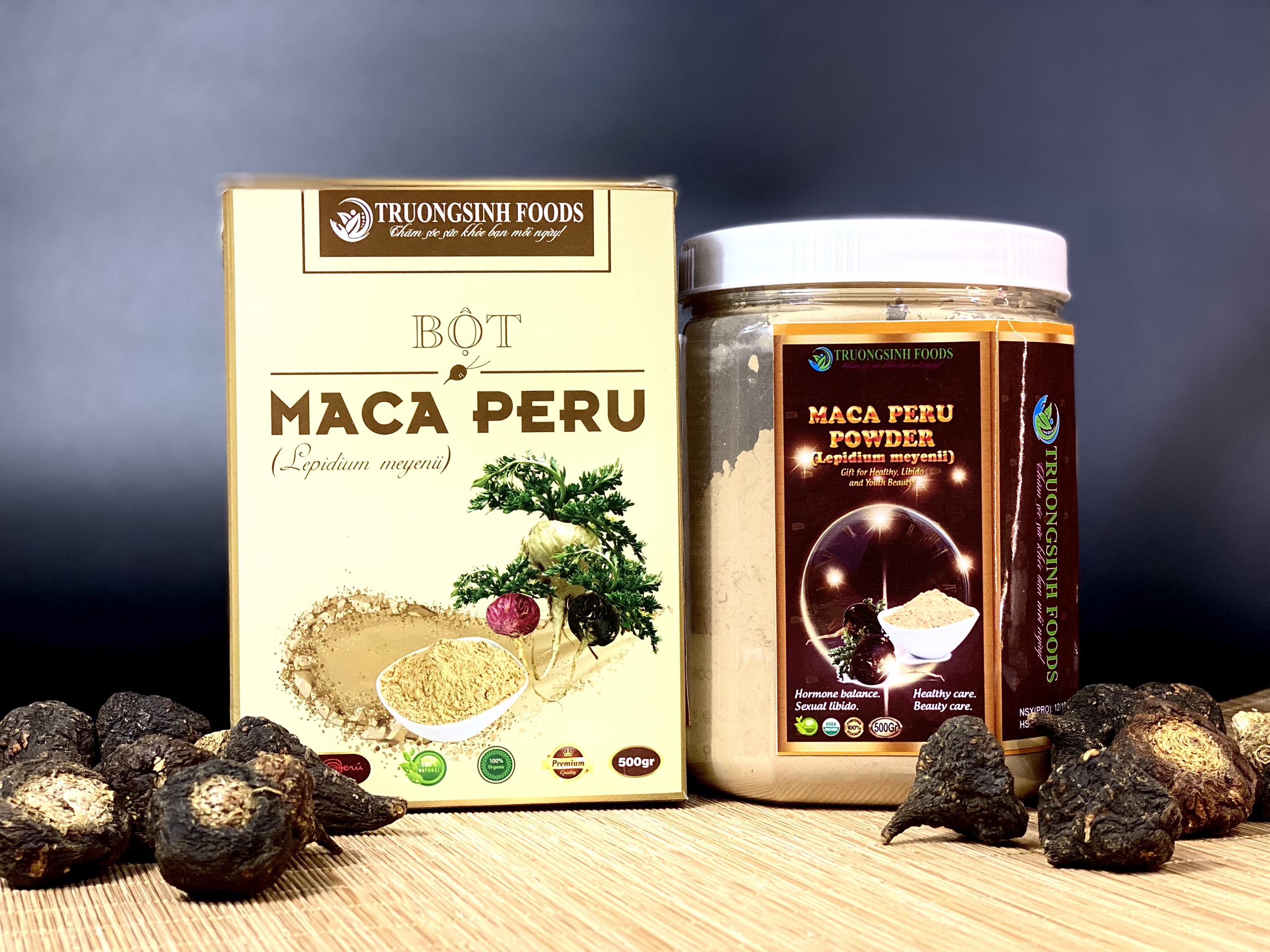 Bột Maca Peru đen, loại thảo dược tốt cho sức khỏe nam giới từ đất nước Peru | Nguyễn Trần Coop