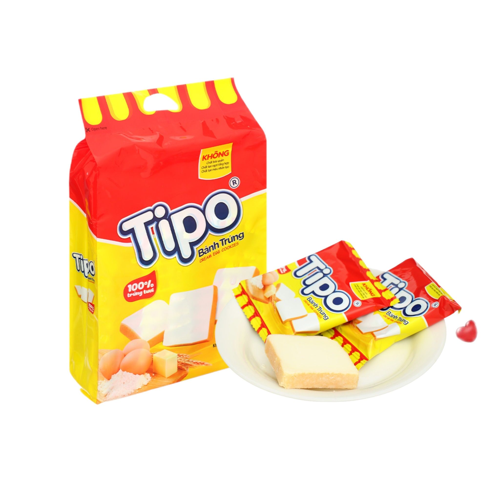 Bánh trứng Tipo gói 220g