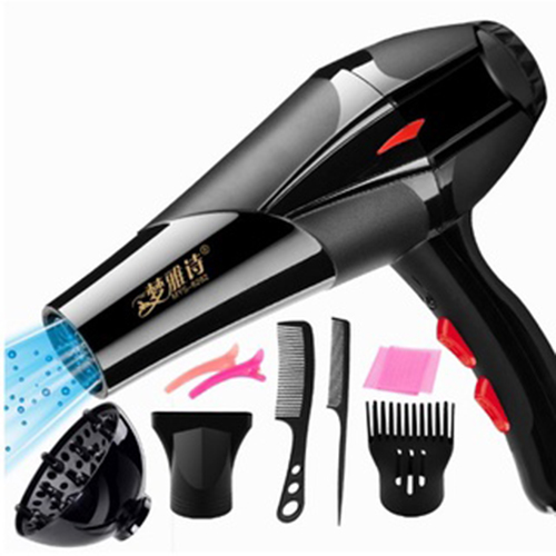 Máy sấy tóc salon 2 chiều nóng lạnh, công suất lớn 2400w, tặng kèm 9 phụ kiện cao cấp