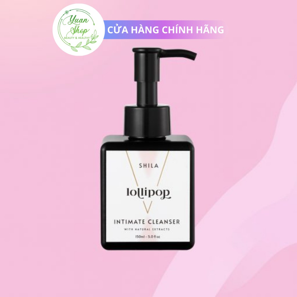 Dung dịch vệ sinh phụ nữ shila intimate cleanser lollipop 150ml