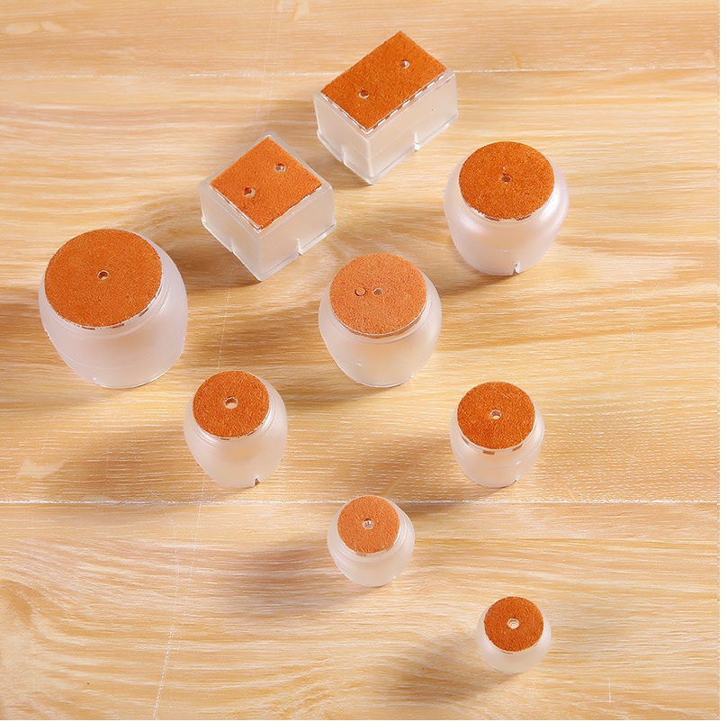 Set 4 miếng bọc chân bàn ghế bằng cao su dày chống ồn-chống trầy xước