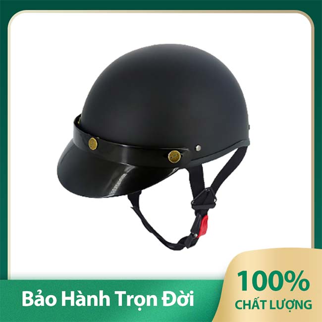 Mũ Bảo Hiểm 1/2 Đầu Chita CT6B1 Sơn Nhám