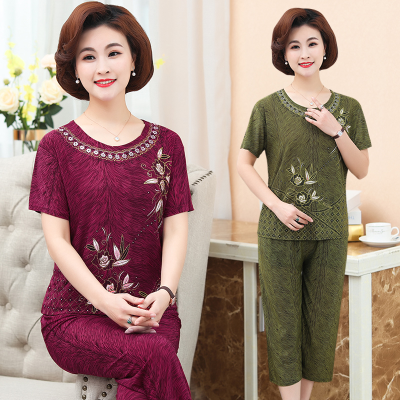 Bộ đồ trung niên cho bà cho mẹ- bộ trung niên mặc nhà