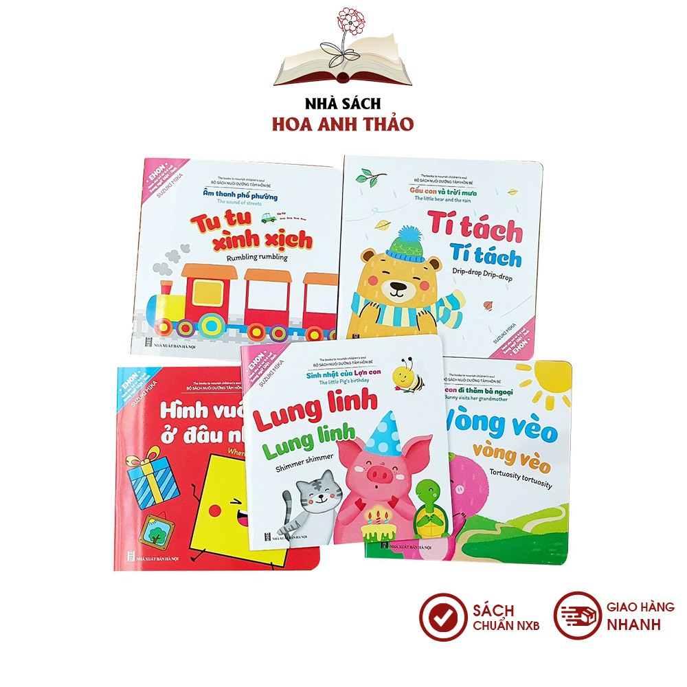 Sách - Ehon âm thanh cho bé song ngữ Việt Anh