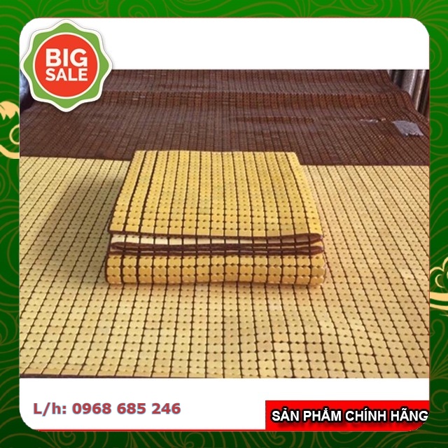 Chiếu trúc hạt vàng Thái 1m5 1m6 1m8 2m2 hàng đẹp chất lượng cao