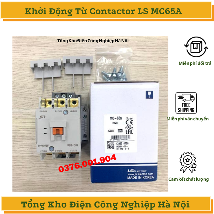 Contactor khởi động từ ls mc 65a