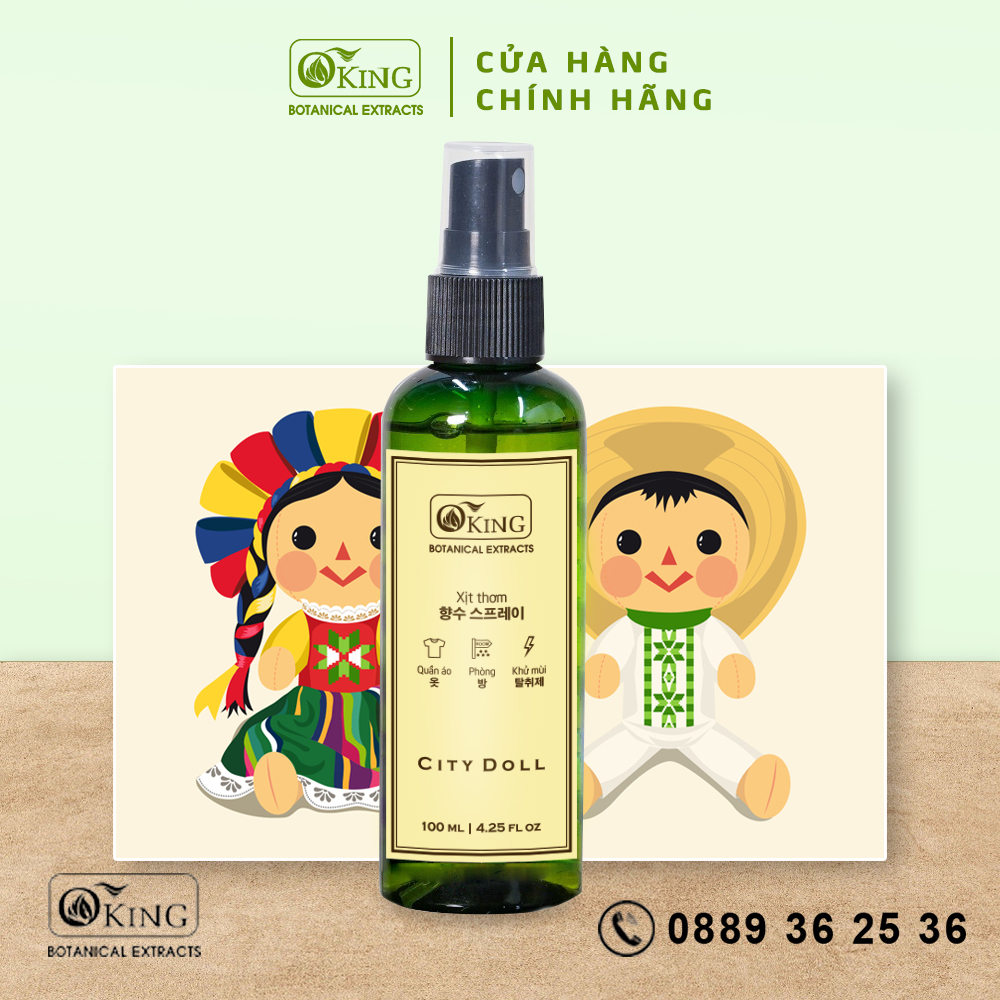 Xịt thơm hương búp bê ngọt ngào City Doll