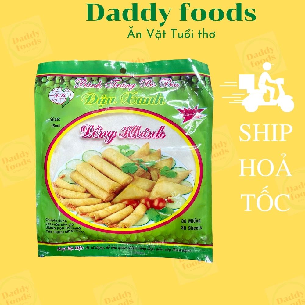 bánh tráng bò bía chuyên quấn nem chả giò, kẹo mạch nha vỡ siêu rẻ đồ ăn vặt ngon