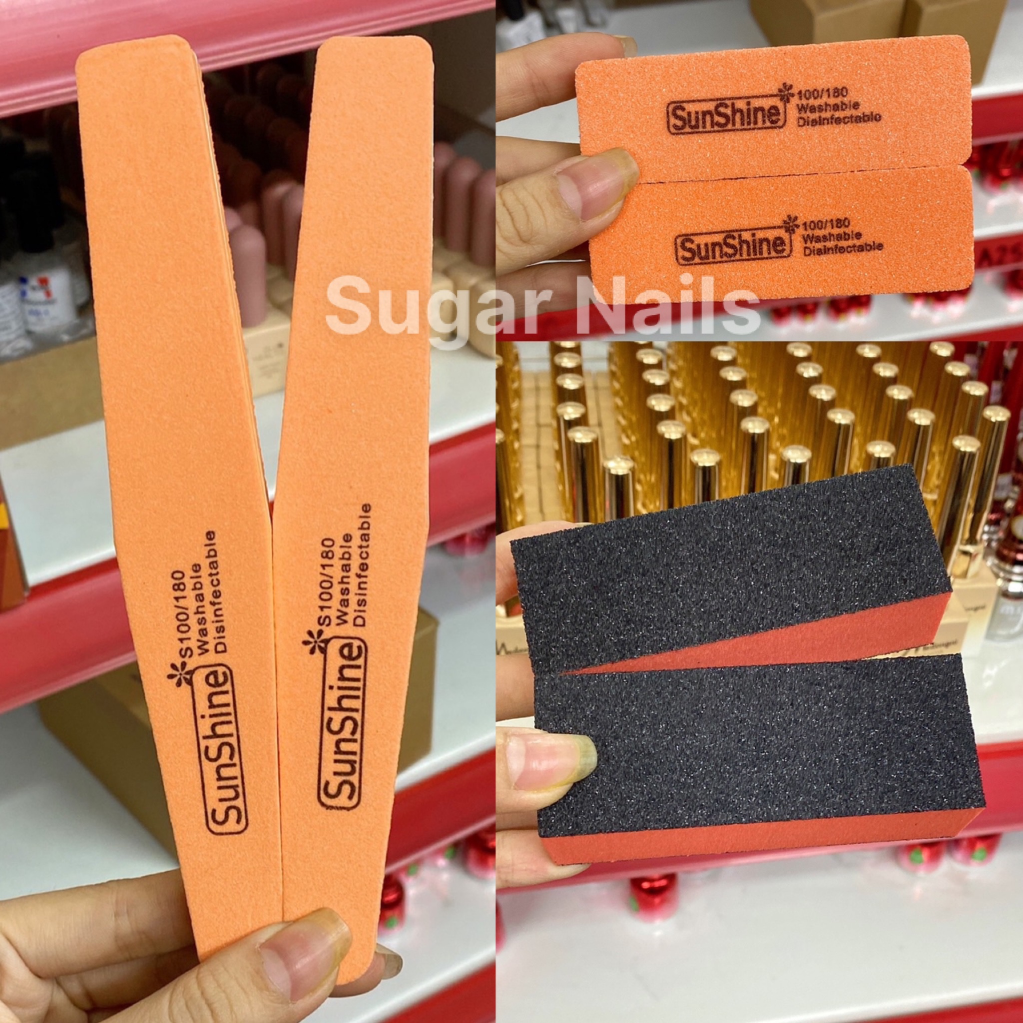 Phao dũa nhám móng tay ,phao nhám cam ,phao mịn dài ,ngắn - sugar nails