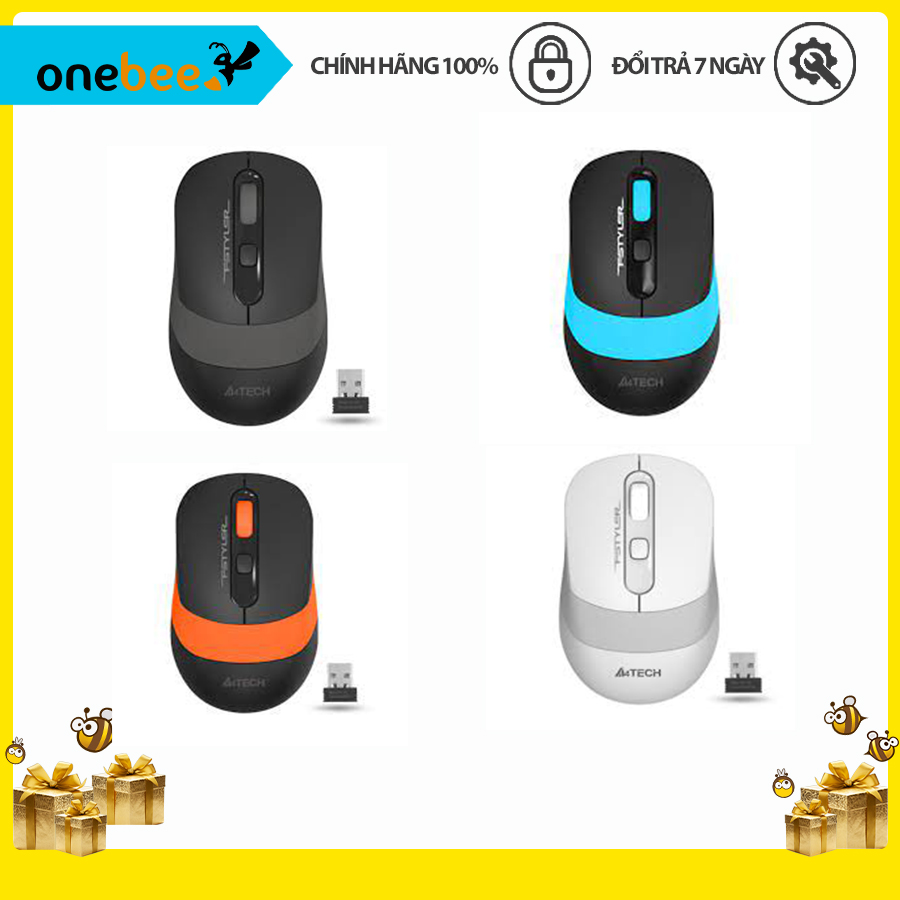 Chuột không dây a4tech fstyler 2.4g wireless fg10 - hàng chính hãng