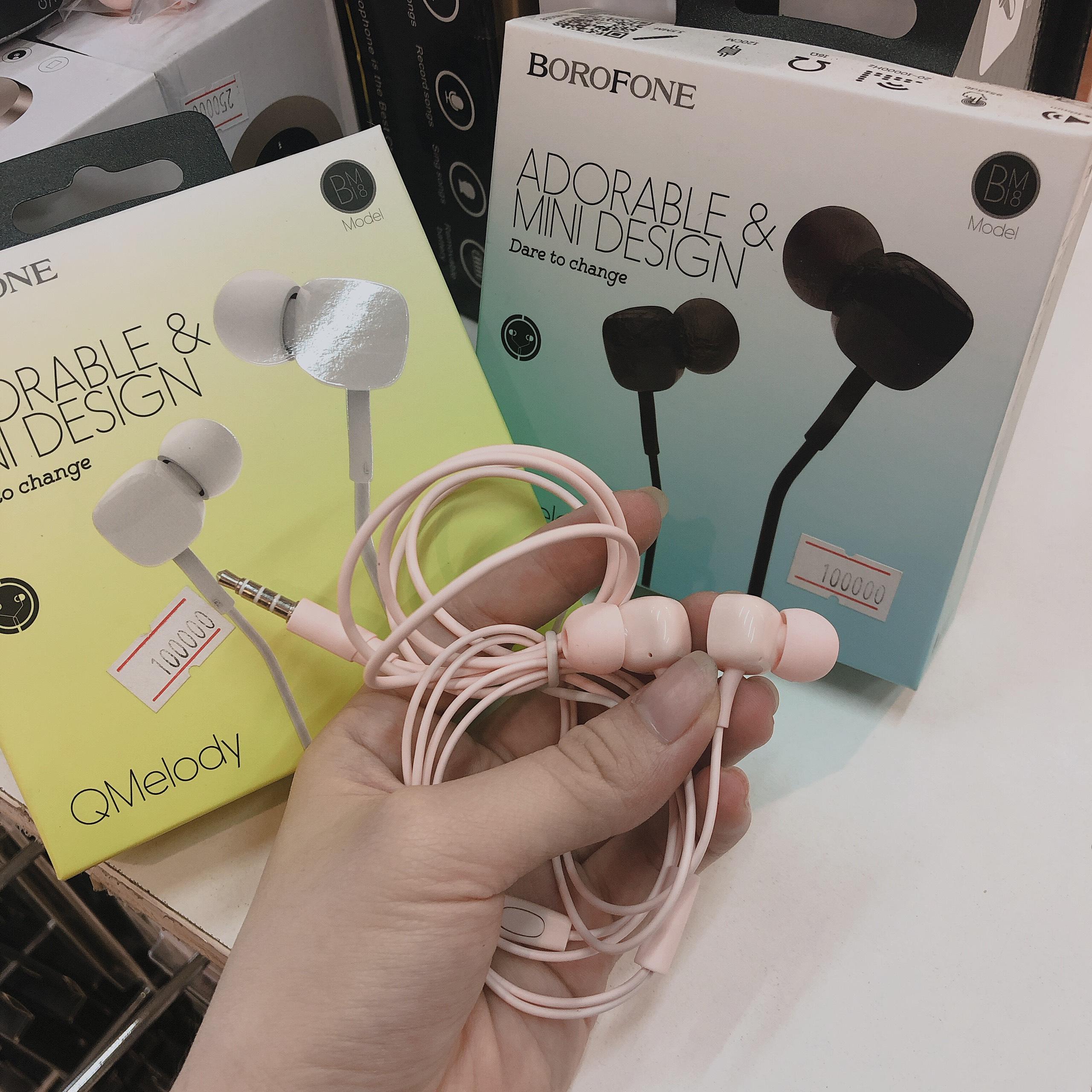 Tai nghe borofone có dây “qmelody” bm18