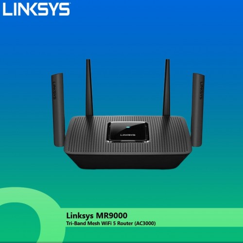Bộ phát wifi router mesh velop mr9000 ac3000 3 băng tần