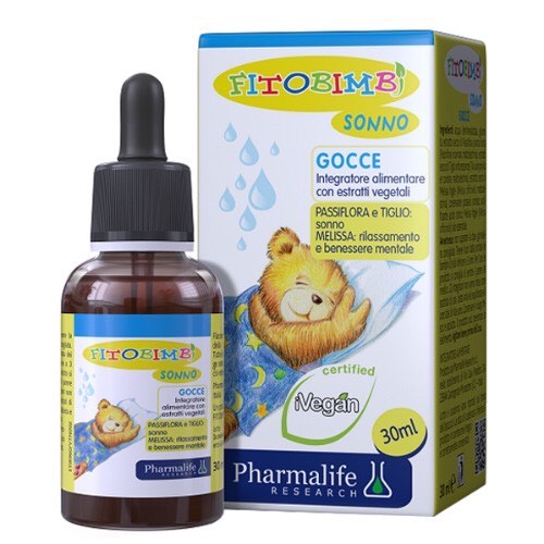 Sonno bimbi fitobimbi - thảo dược châu âu giúp bé ngủ ngon - 30ml