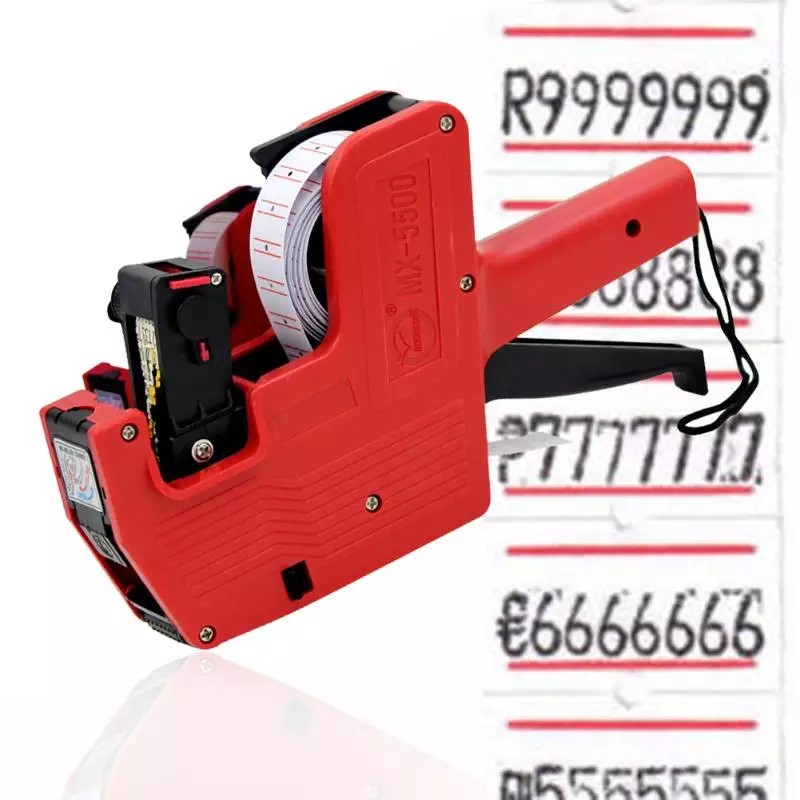 Máy bắn giá tiền - Máy bấm giá tiền + Tặng kèm 1 cuộn giấy