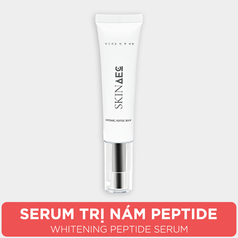 Serum xóa Nám giảm Thâm ngăn ngừa Lão Hóa SKIN AEC Whitening Peptide Serum 30ml