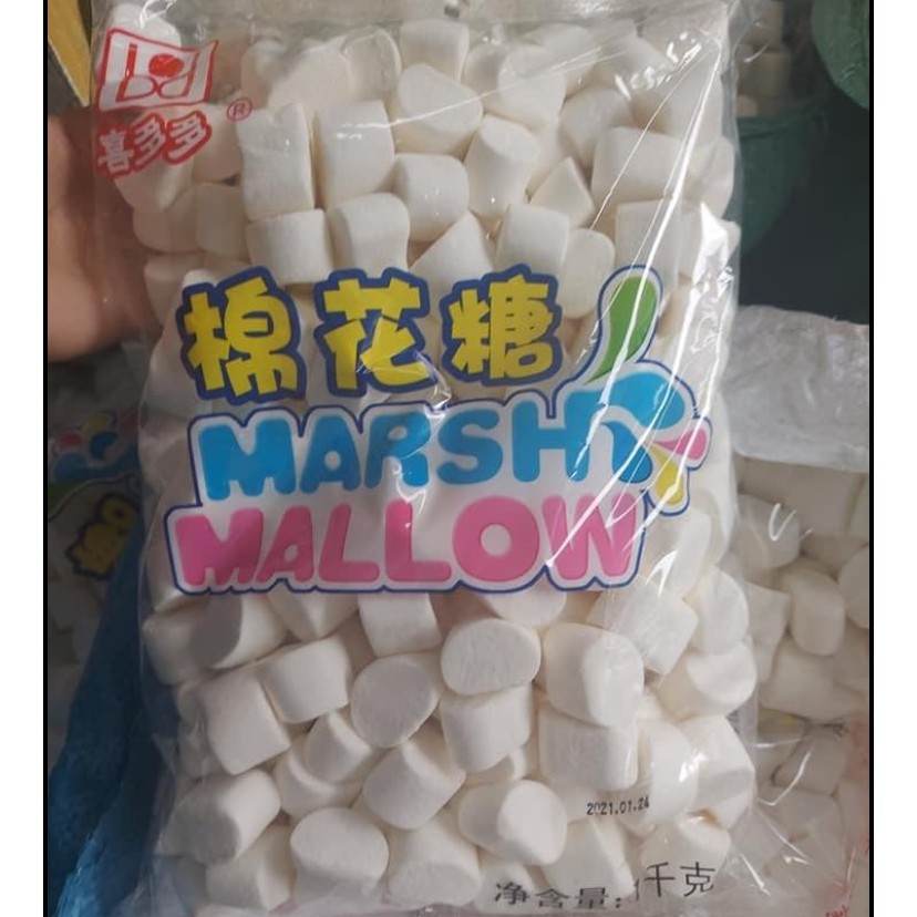 Kẹo Marsh Mallow trắng 1kg
