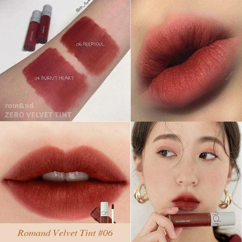 [HCM]SON KEM LÌ ZERO VELVET TINT - #06 DEEPSOUL