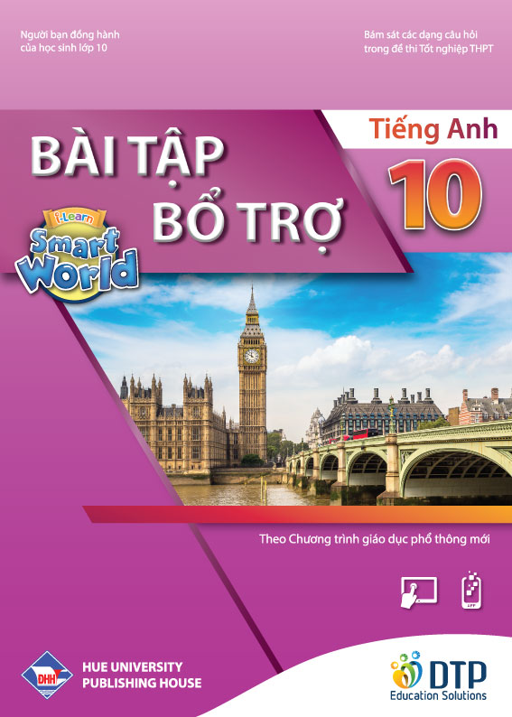 Sách - dtpbooks - Bài tập bổ trợ Tiếng Anh 10 i-Learn Smart World