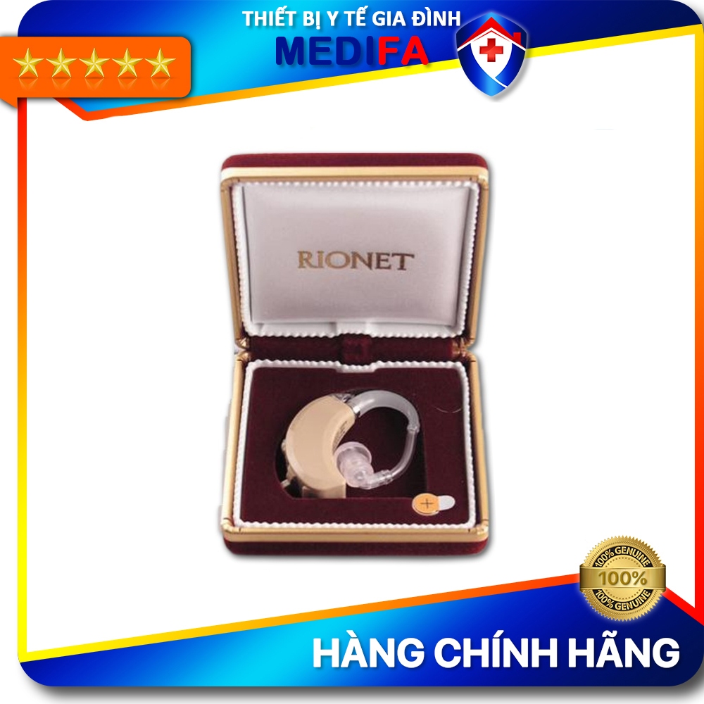 Máy trợ thính nhật bản rionet hb-23p trợ thính vành tai rionet nhật, âm thanh rõ nét, thiết kế không dây