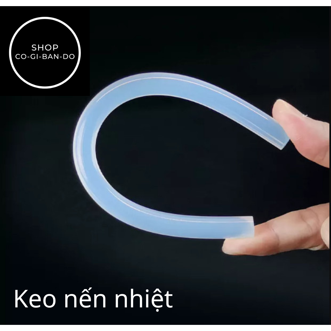 Keo nến lớn 100 cây chuyên dùng cho súng bắn keo nhiệt có công suất: 100w, 60w, 20w đường kính 10.1mm keo ra đều